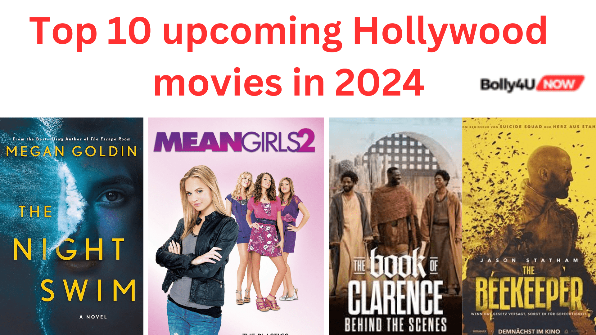 Top 10 Hollywood movies in 2024 Bolly4 U Now